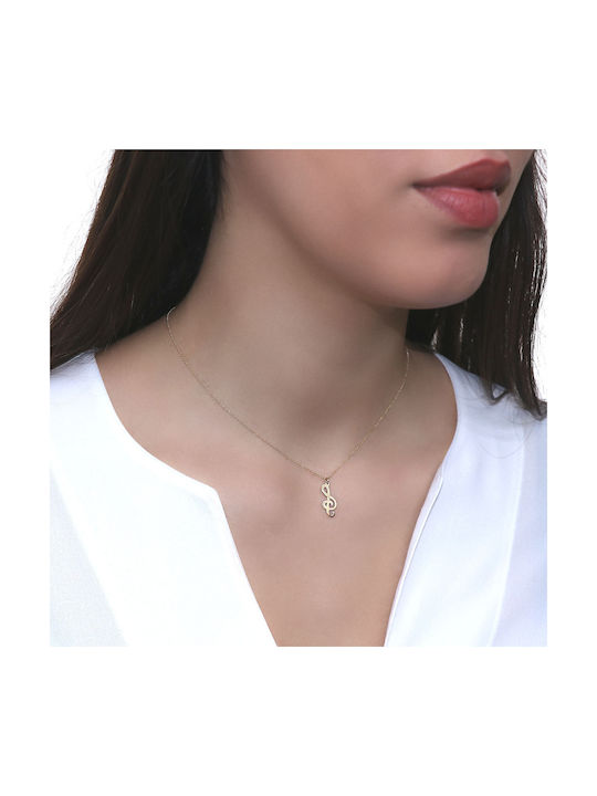 Necklace from Gold 14K