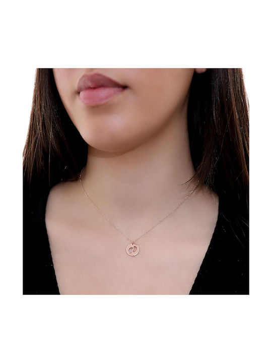 Necklace Family from Rose Gold 14K