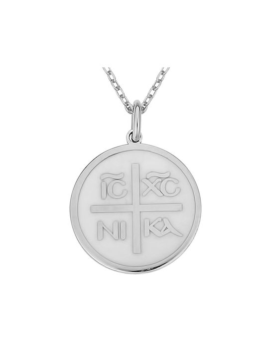 Necklace Constantine Amulet from Silver