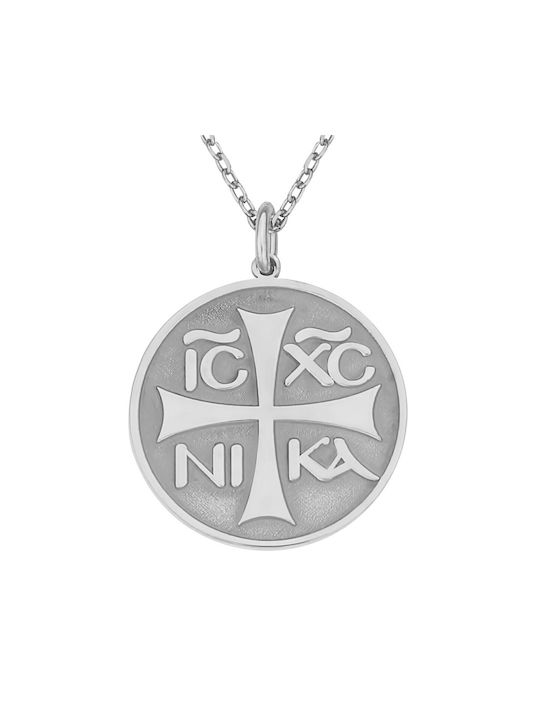 Necklace Constantine Amulet from Silver