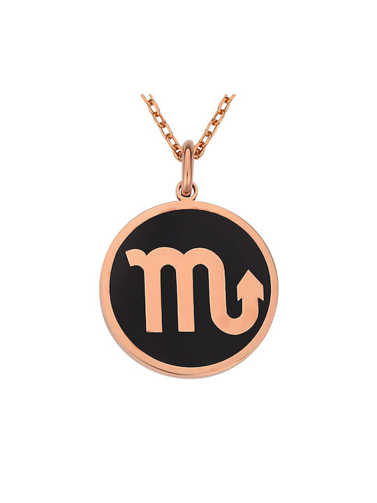 Necklace Zodiac Sign from Gold Plated Silver