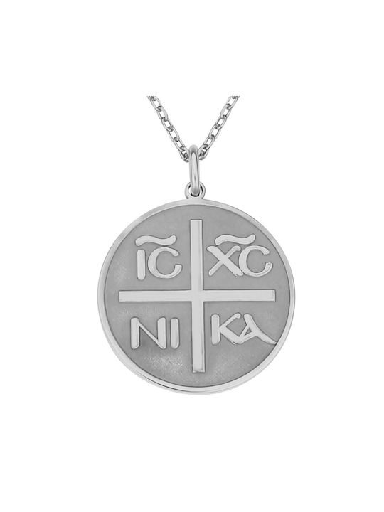 Necklace Constantine Amulet from Silver