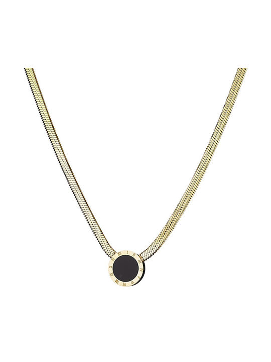 Choker from Gold Plated Steel