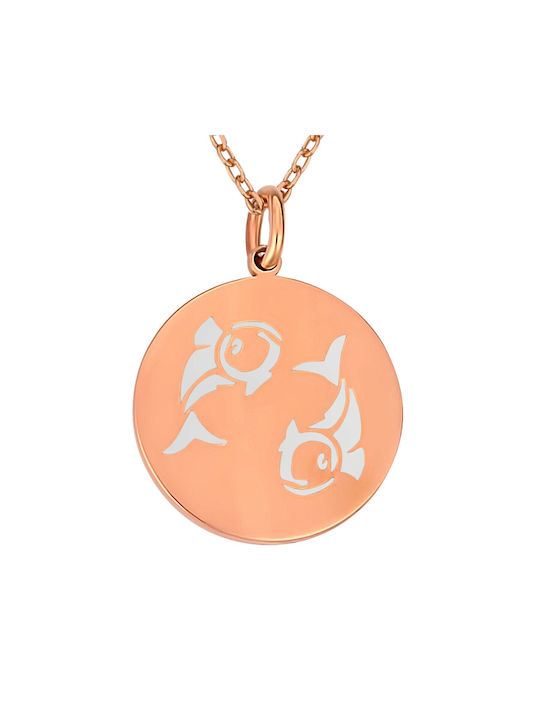 Necklace Zodiac Sign from Gold Plated Silver