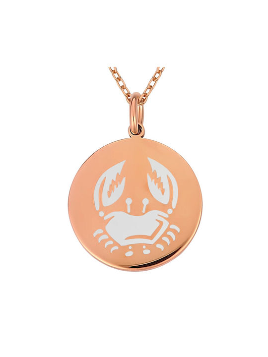 Necklace Zodiac Sign from Gold Plated Silver