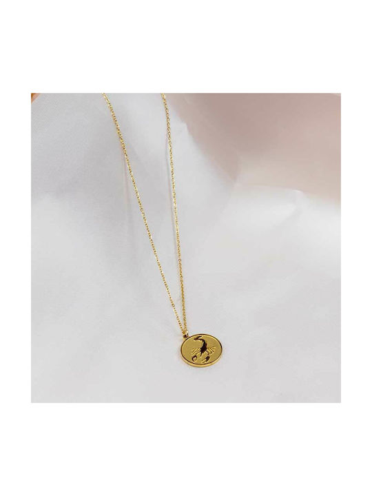 Necklace Zodiac Sign Gold Plated