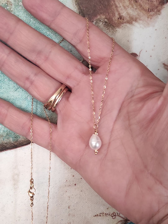 The Art of Beading Charm aus Vergoldet Stahl mit Perlen