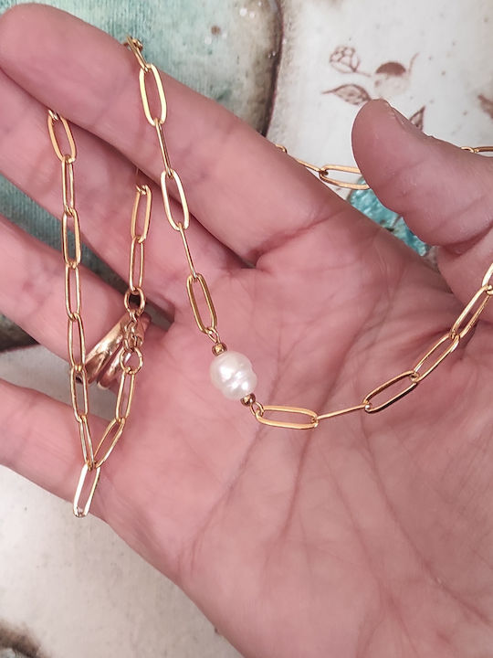 The Art of Beading Charm aus Vergoldet Stahl mit Perlen