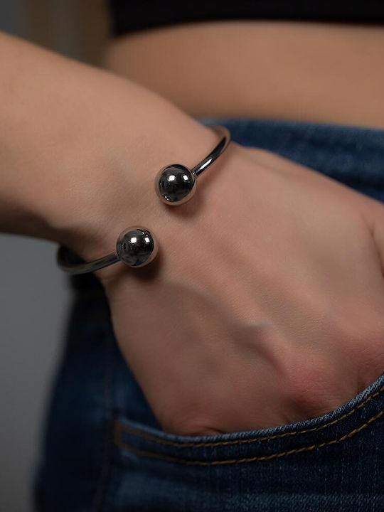 Damen Armband Handschellen aus Stahl