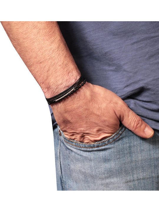 Abadianakis Herren Armband mit Kabel