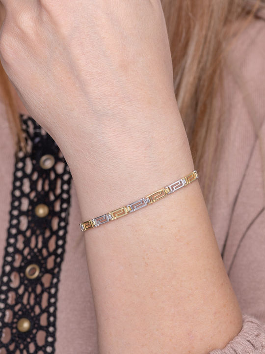 Bracelet Chain made of Silver Gold Plated