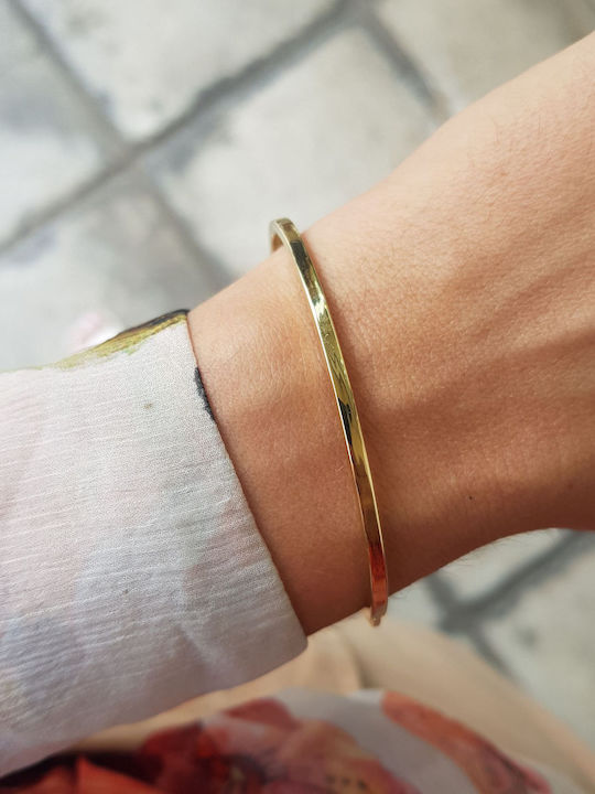 Damen Armband Handschellen aus Gold 14K