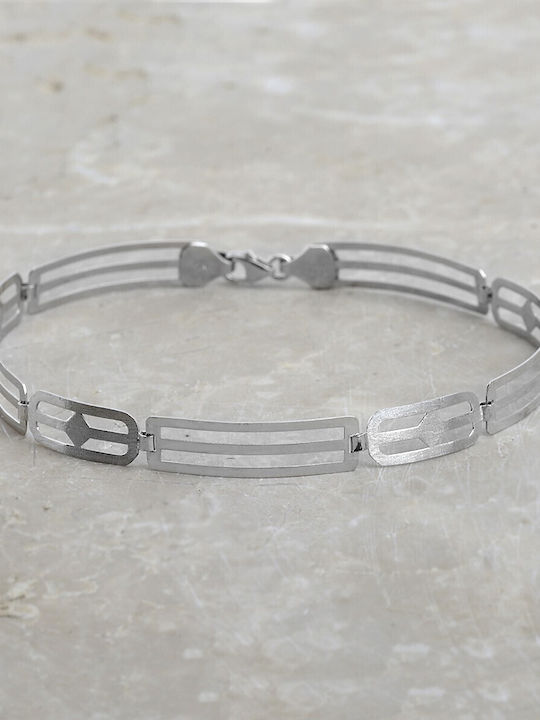 Ioannou24 Bracelet made of White Gold 9K