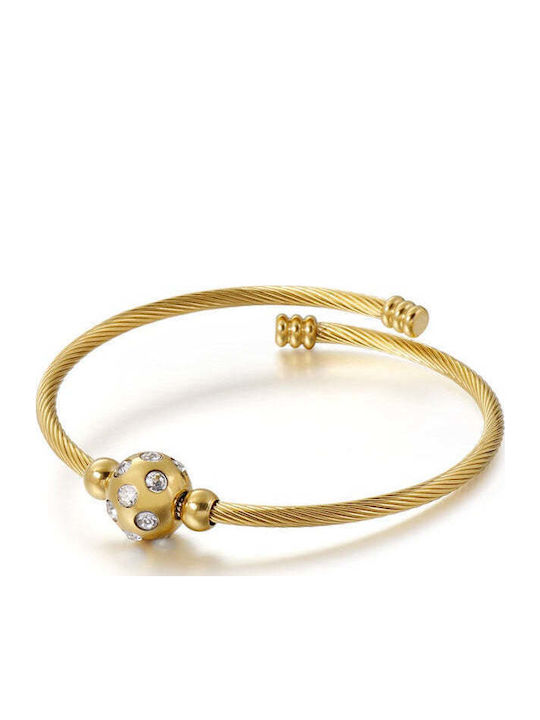 Charmy Damen Armband aus Stahl Vergoldet