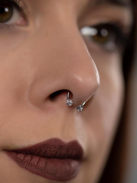 Piercing.gr Σκουλαρίκι Septum Μύτης 8mm Piercing.gr Σκουλαρίκι Septum Μύτης 8mm