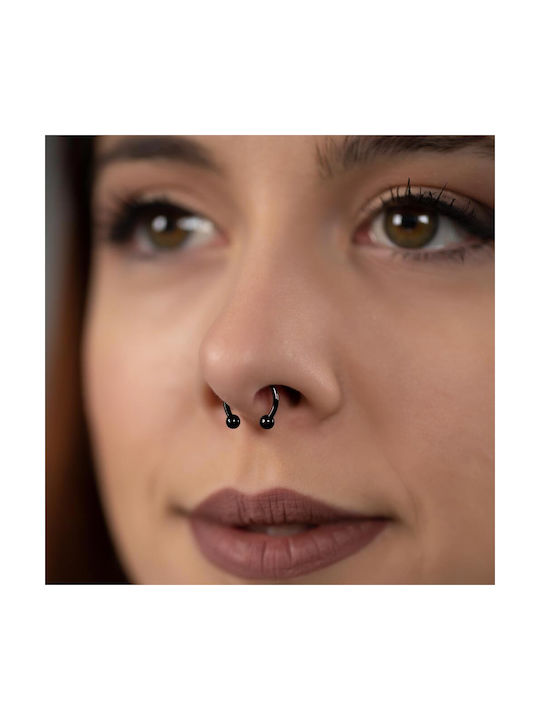 Einzelner Ohrring Septum Titan