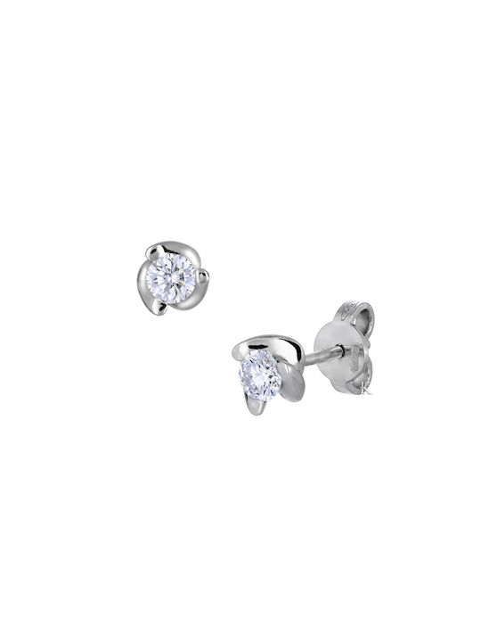 Earrings made of Platinum with Diamond