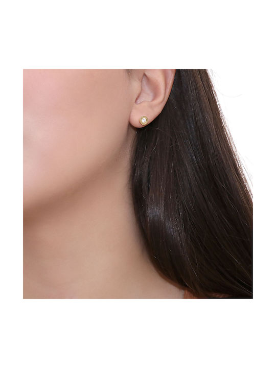 Earrings made of Gold 18K with Diamond