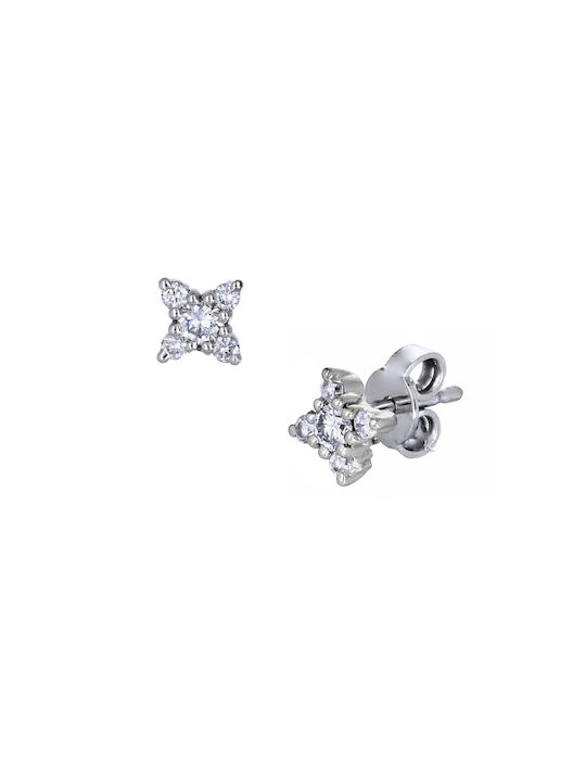 Earrings made of Platinum with Diamond