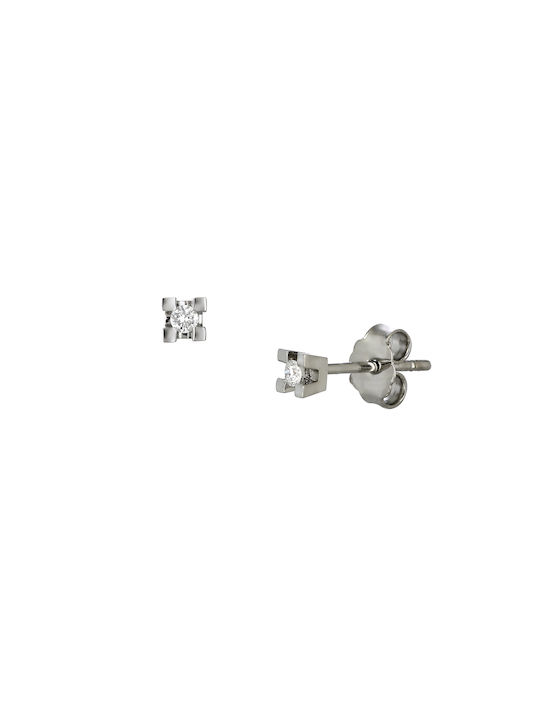 Earrings made of Platinum with Diamond