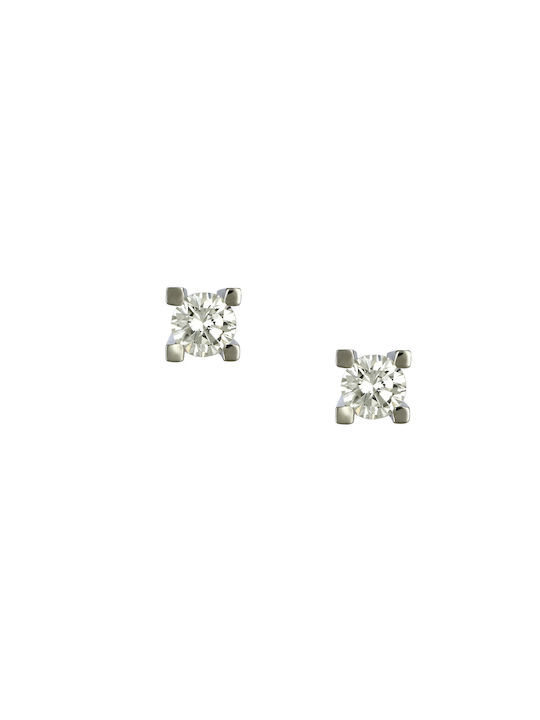 Earrings made of Platinum with Diamond