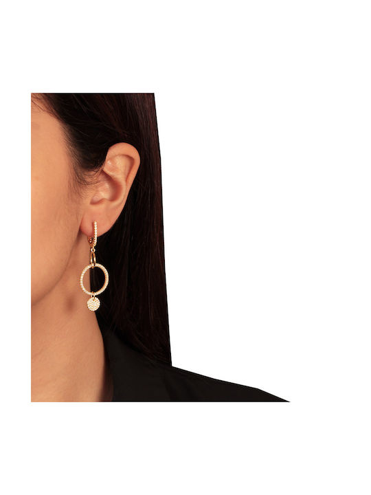 Earrings Hoops made of Silver Gold Plated