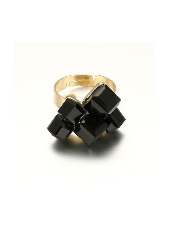 Women's Gold Plated Brass Ring