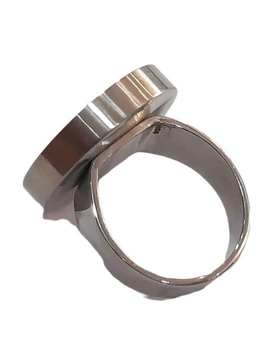 BD Jewelery Bd Jewelery Γυναικείο Δαχτυλίδι από Ατσάλι Επιχρυσωμένο