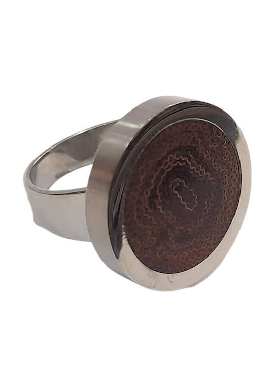 BD Jewelery Bd Jewelery Γυναικείο Δαχτυλίδι με Πέτρες από Ατσάλι Επιχρυσωμένο