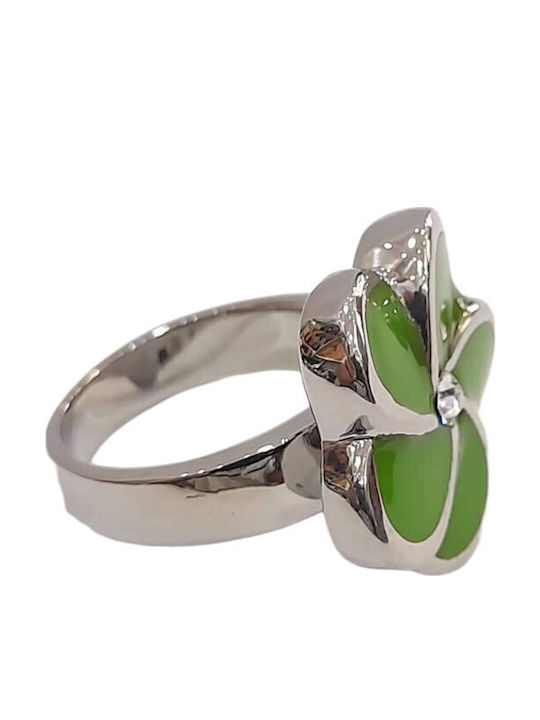 BD Jewelery Bd Jewelery Γυναικείο Δαχτυλίδι από Ατσάλι Επιχρυσωμένο