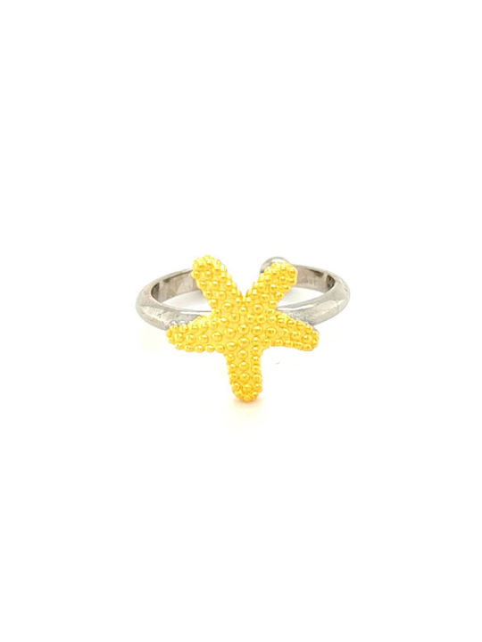 Women's Gold Plated Silver Ring