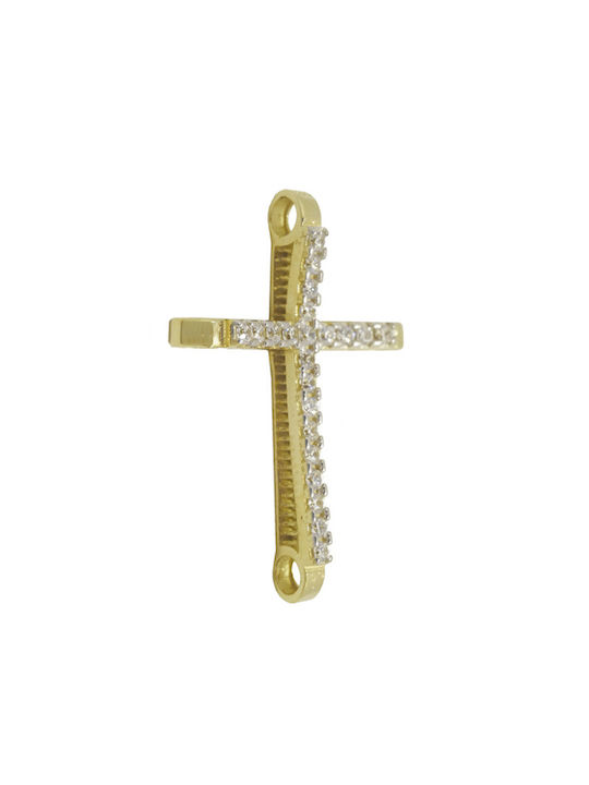 Femeiesc Aur Cruce 14K