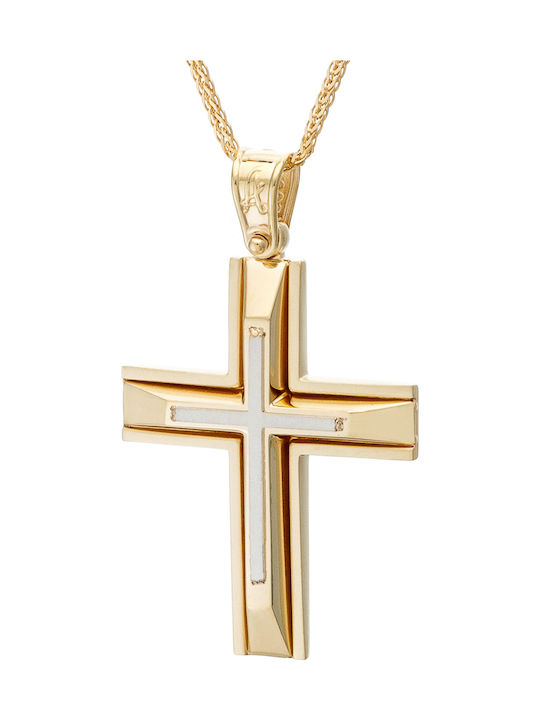 Anorado Gold Σταυρός