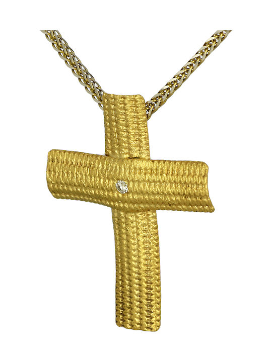 Women's Gold Cross 18K