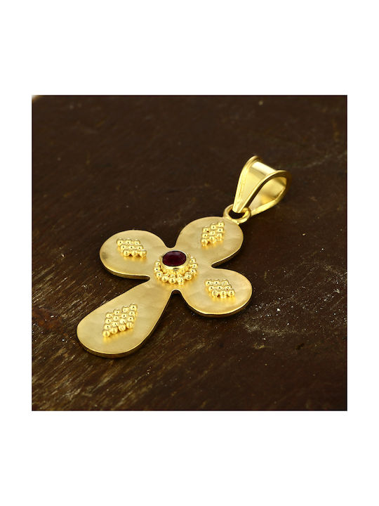 Women's Gold Cross 18K