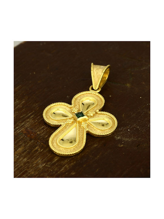 Women's Gold Cross 18K