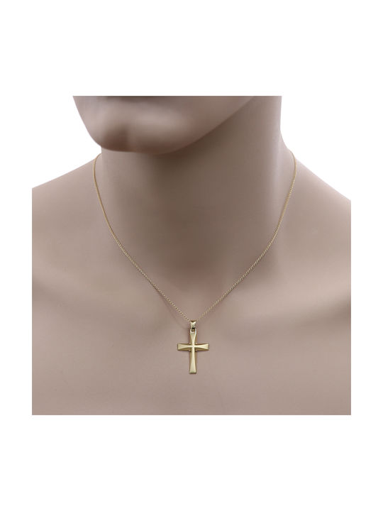 Men's Gold Cross 14K