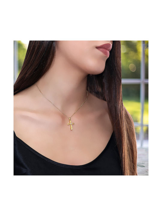 Aur Cruce 14K