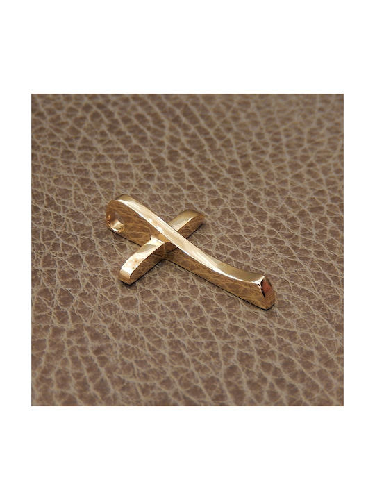 Gold Kreuz 14K mit Kette