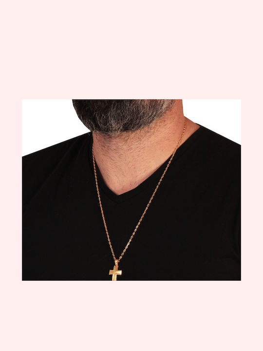 Abadianakis Cruce din Aur 14K