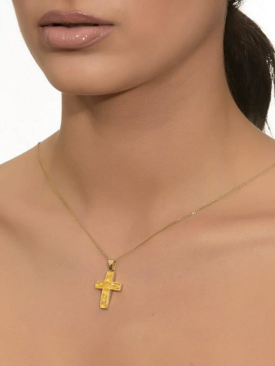Eforo Χρυσός Σταυρός 14Κ