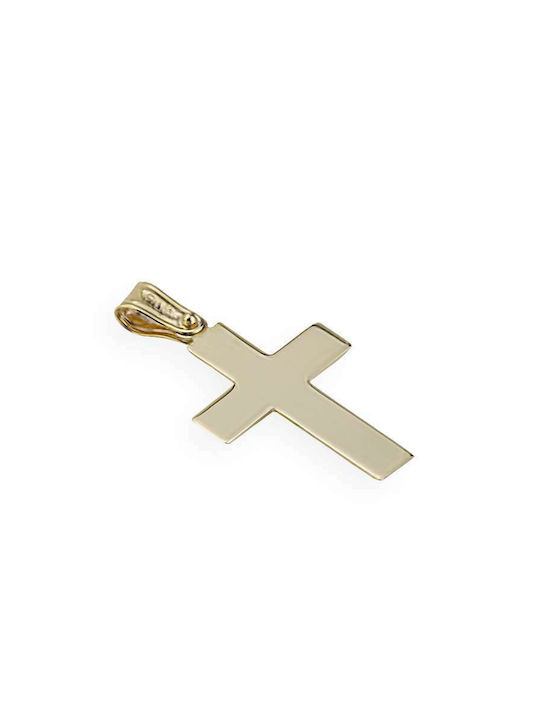 Herren Gold Kreuz 9K