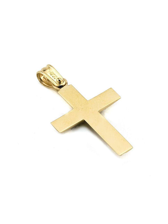 Femeiesc Aur Cruce 14K Goldsmith