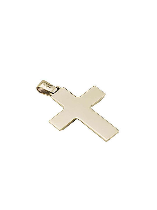 Men's Gold Cross 9K with the Crucified Goldsmith