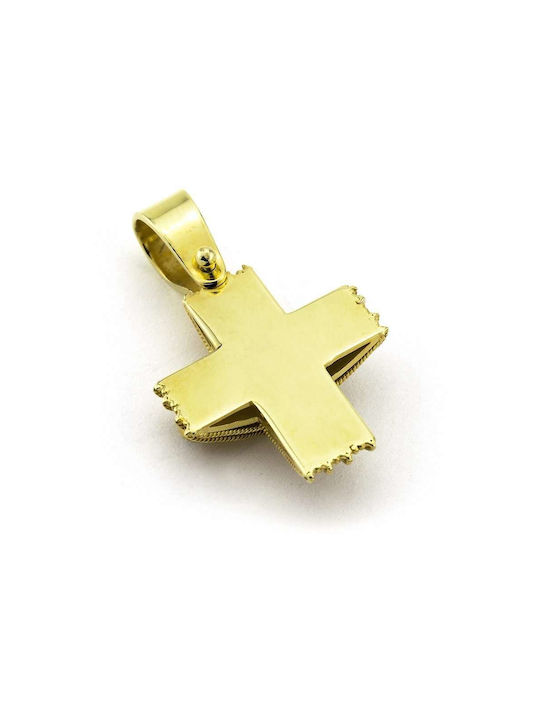 Femeiesc Aur Cruce 14K