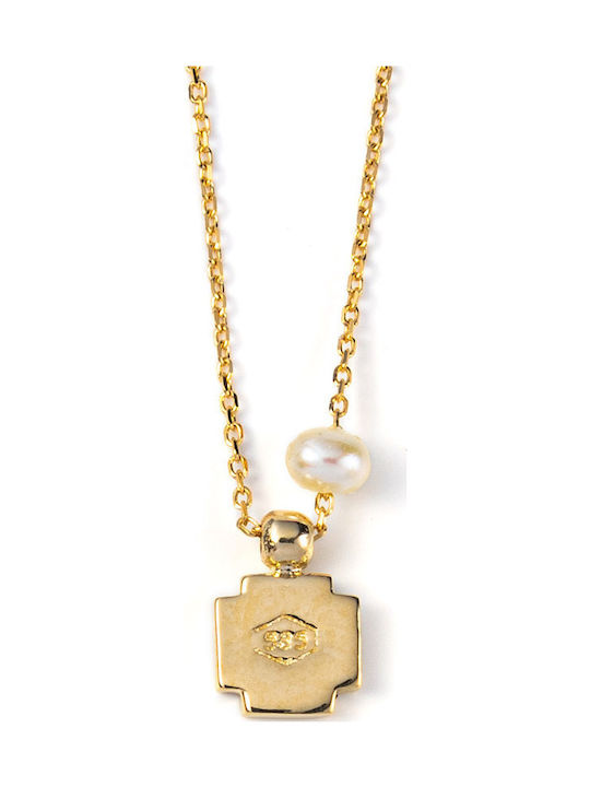 George Art Jewels Gold Cross 14K with Chain