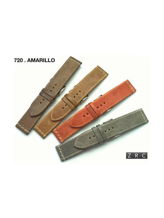 Leather Strap Beige 22mm