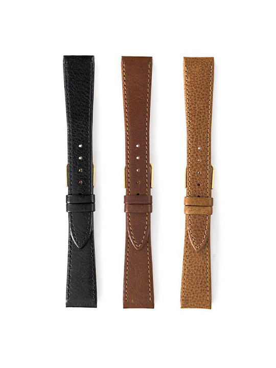 Leather Strap Brown 18mm