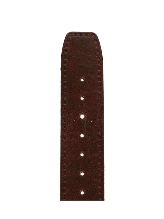 Leather Strap Brown 12mm