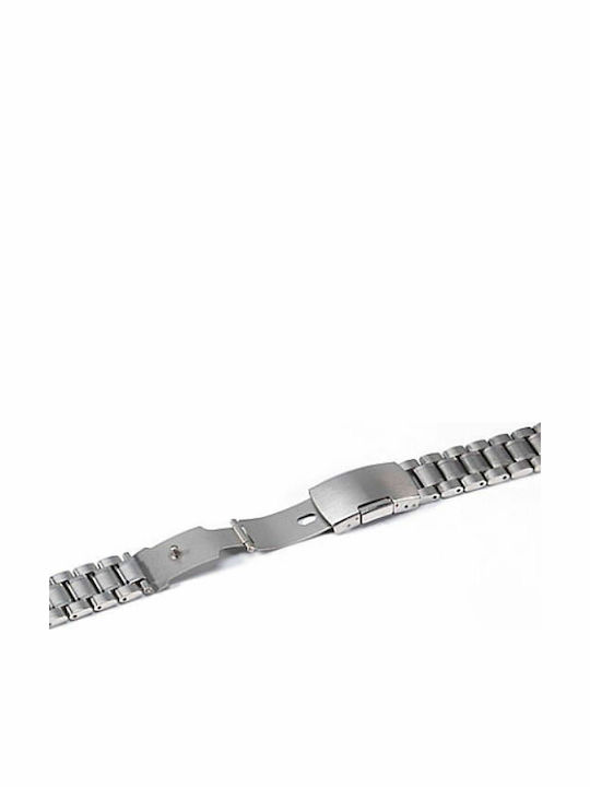 KOSTELO Μεταλλικό Μπρασελέ Ασημί 24mm